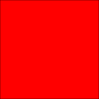 A solid square of pure red.