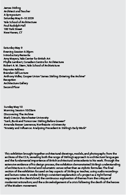 The same poster with all the text small and the same size.